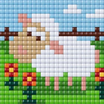 Pixelhobby  41009 Pixel XL készlet Bárány  (12*12 cm alaplapos)