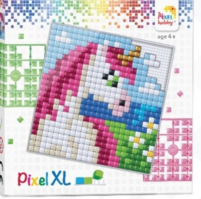 Pixelhobby  41010 Pixel XL készlet Unikornis (12*12 cm alaplapos)