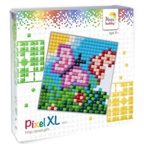   Pixelhobby  41012 Pixel XL készlet Lepkés (12*12 cm alaplapos)