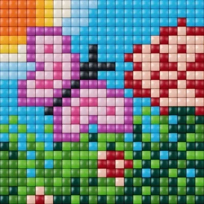 Pixelhobby  41012 Pixel XL készlet Lepkés (12*12 cm alaplapos)
