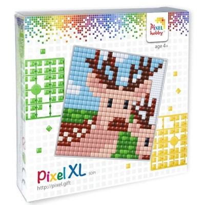 Pixelhobby  41016 Pixel XL készlet szarvas (12x12 cm alaplapos)