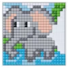 Pixelhobby  41033 Pixel XL készlet Elefánt (12*12 cm alaplapos)