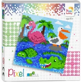 Pixelhobby  44003 Pixel 4 Alaplapos szett - Vízi állatok