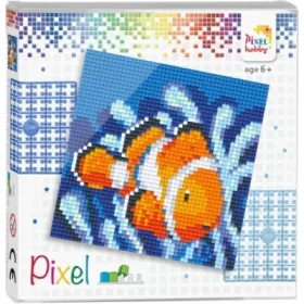 Pixelhobby  44004 Pixel 4 Alaplapos szett - Bohóchal