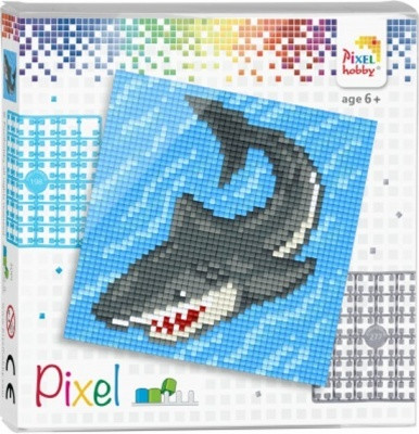 Pixelhobby  44005 Pixel 4 Alaplapos szett - Cápa