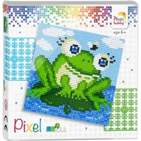 Pixelhobby  44006 Pixel 4 Alaplapos szett - Béka