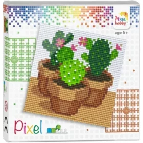 Pixelhobby  44009 Pixel 4 Alaplapos szett - Kaktusz