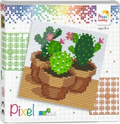 Pixelhobby  44009 Pixel 4 Alaplapos szett - Kaktusz