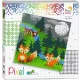 Pixelhobby  44010 Pixel 4 Alaplapos szett - Rókák