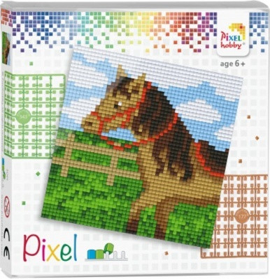 Pixelhobby  44016 Pixel 4 Alaplapos szett - Ló