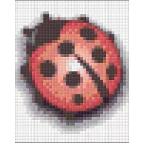   Pixelhobby  801033 Katica kreatív szett 10,x12,7cm 1 alaplapos