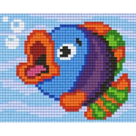   Pixelhobby  801035 Halacska kreatív szett 10,x12,7cm 1 alaplapos