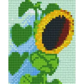 Pixelhobby  801111 Napraforgó szett 10,x12,7cm 1 alaplapos