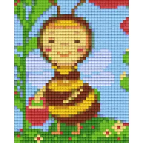   Pixelhobby  801199 Méhecske kreatív szett 10,x12,7cm 1 alaplapos