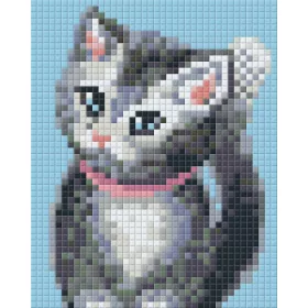   Pixelhobby  801233 Cica kreatív szett 10,x12,7cm 1 alaplapos