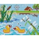 Pixelhobby 801266 Tavacska kreatív szett 10,x12,7cm 1 alaplapos