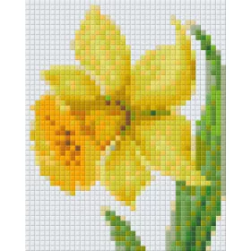   Pixelhobby  801281  Virág kreatív szett 10,x12,7cm 1 alaplapos