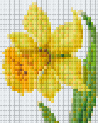 Pixelhobby  801281  Virág kreatív szett 10,x12,7cm 1 alaplapos