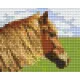 Pixelhobby  801304 Ló (12,7x10,1cm)