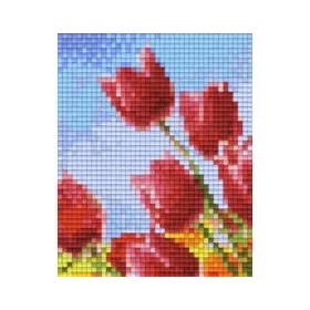 Pixelhobby  801332 Tulipánok  szett 12,7x10,1cm