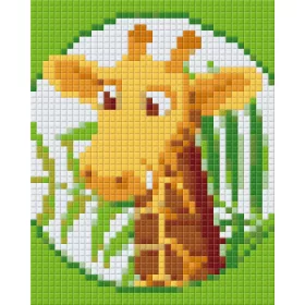   Pixelhobby  801342 Zsiráf kreatív szett 10,x12,7cm 1 alaplapos