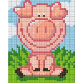   Pixelhobby  801343 Malacka kreatív szett 10,x12,7cm 1 alaplapos