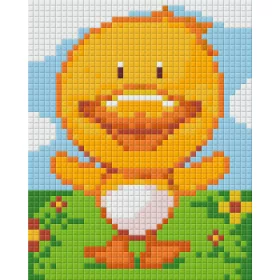   Pixelhobby  801345 Kacsa kreatív szett 10,x12,7cm 1 alaplapos