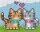 Pixelhobby  801372 Cicák kreatív szett 10,x12,7cm 1 alaplapos