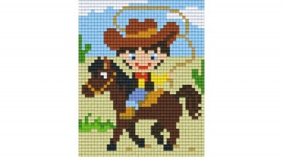 Pixelhobby  801386 Cowboy szett (10,1x12,7cm)