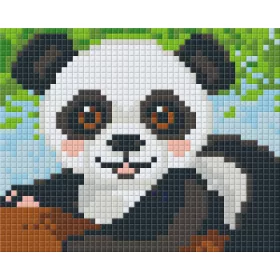   Pixelhobby  801406 Panda kreatív szett 10,x12,7cm 1 alaplapos