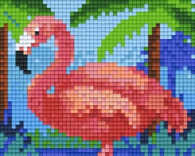 Pixelhobby  801410 Flamingó szett
