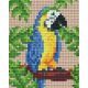Pixelhobby  801430 Papagáj szett (10,1x12,7cm)
