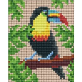Pixelhobby  801431 Tukán szett (10,1x12,7cm)