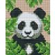 Pixelhobby  801432 Panda szett (10,1x12,7cm)