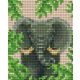 Pixelhobby  801434 Elefánt szett (10,1x12,7cm)