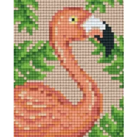 Pixelhobby  801435 Flamingó szett (10,1x12,7cm)