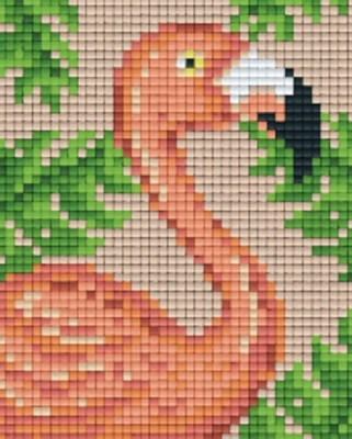 Pixelhobby  801435 Flamingó szett (10,1x12,7cm)