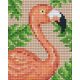 Pixelhobby  801435 Flamingó szett (10,1x12,7cm)