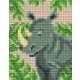 Pixelhobby  801436 Orrszarvú szett (10,1x12,7cm)