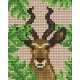 Pixelhobby  801438 Antilop szett (10,1x12,7cm)