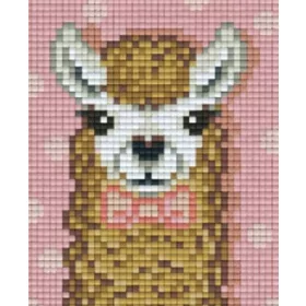 Pixelhobby  801440 LÁma barna szett (10,1x12,7cm)