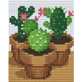 Pixelhobby  801443 Kaktusz szett (10,1x12,7cm)