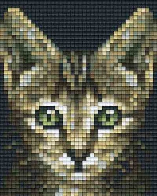 Pixelhobby  801456 Macska kreatív szett 10,x12,7cm 1 alaplapos