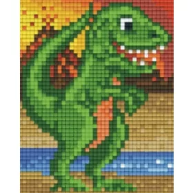 Pixelhobby  801457 Dinoszaurusz szett (10,1x12,7cm)