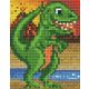 Pixelhobby  801457 Dinoszaurusz szett (10,1x12,7cm)