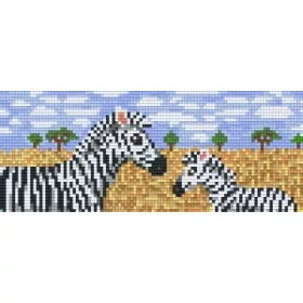 Pixelhobby  802038 Zebrák szett (12,7x20,3cm)