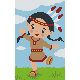 Pixelhobby  802044 Indián szett (12,7x20,3cm)