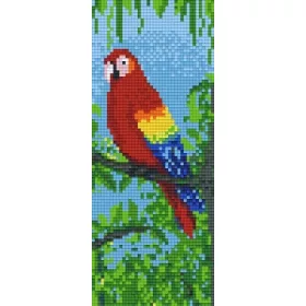 Pixelhobby  802050 Papagáj szett 2 alaplapos  (10,7x20,3cm)