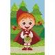 Pixelhobby  802055 Piroska szett (12,7x20,3cm)