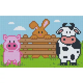 Pixelhobby  802062 Farm szett (12,7x20,3cm)